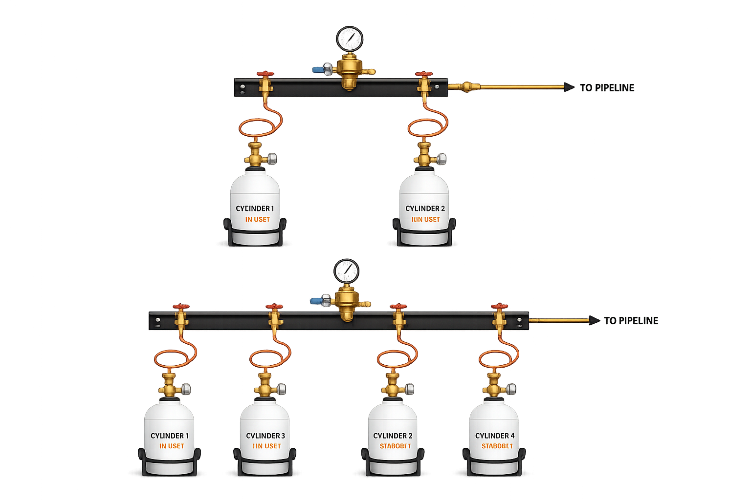 Hospital Medical Gas Supply Manifold System Diagram