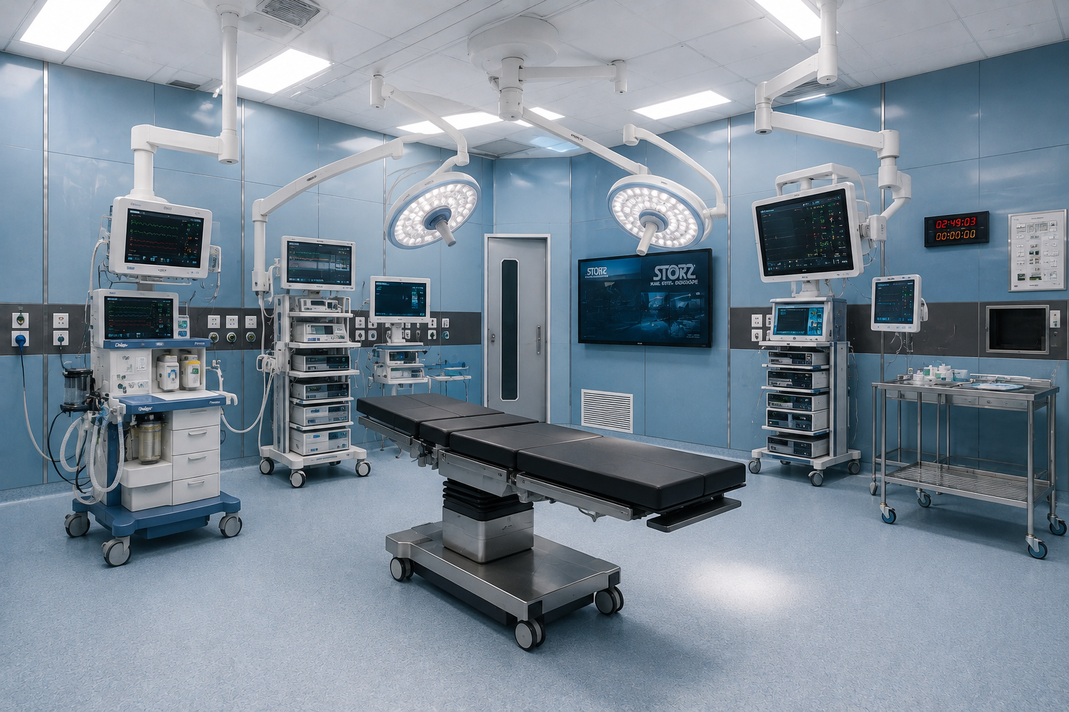 Hospital operation theatre architecture design by Laxair
