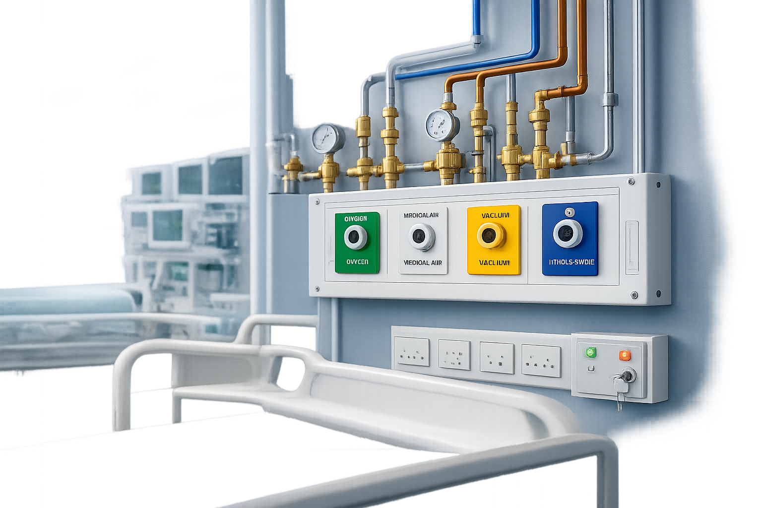 Hospital Oxygen Pipeline and Medical Gas Pipeline System